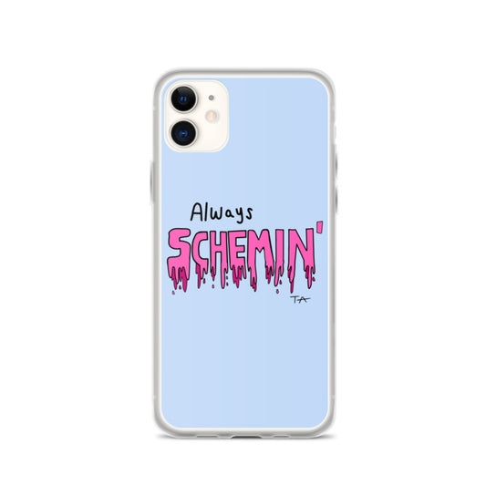Always Schemin' (Pink) Phone Case
