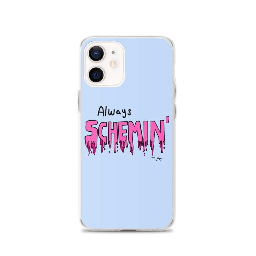 Always Schemin' (Pink) Phone Case