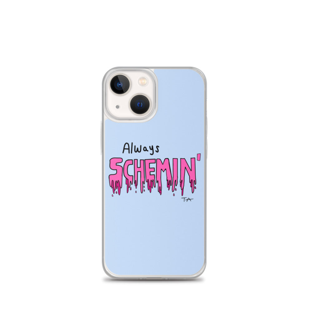 Always Schemin' (Pink) Phone Case