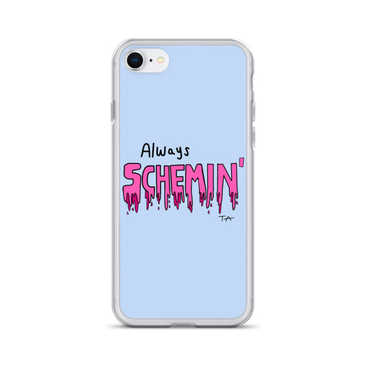 Always Schemin' (Pink) Phone Case