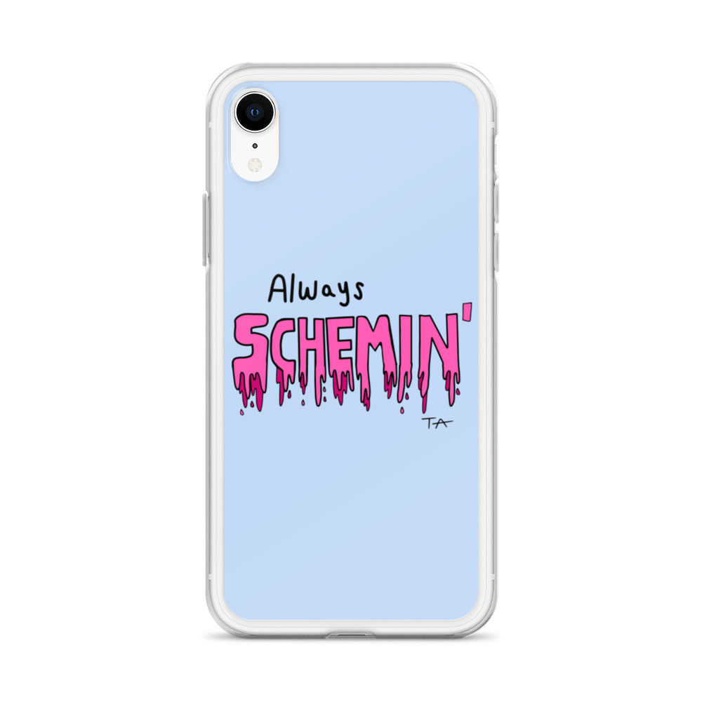 Always Schemin' (Pink) Phone Case