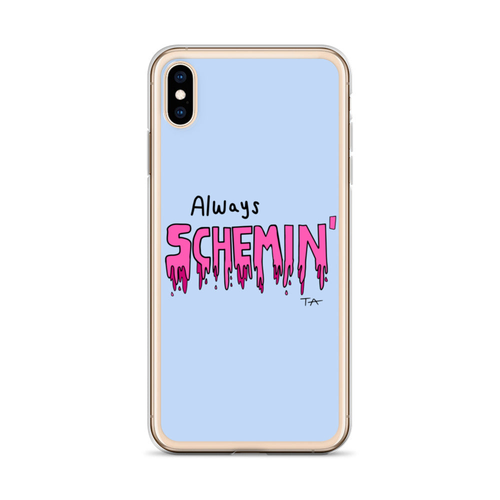 Always Schemin' (Pink) Phone Case